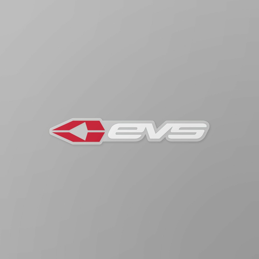 Moto EVS Sports Track Side | Evs Sports 5" Sticker Red