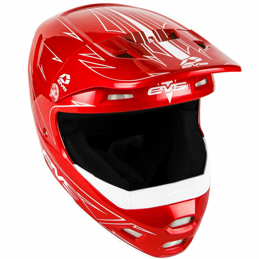 Moto EVS Sports Helmets | T3 Youth Helmet - Pinner Red