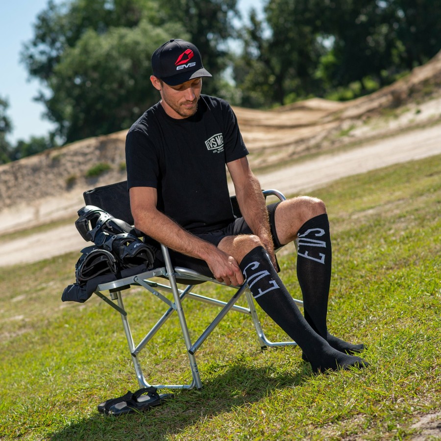 Moto EVS Sports Socks | Coolmax Socks - Black