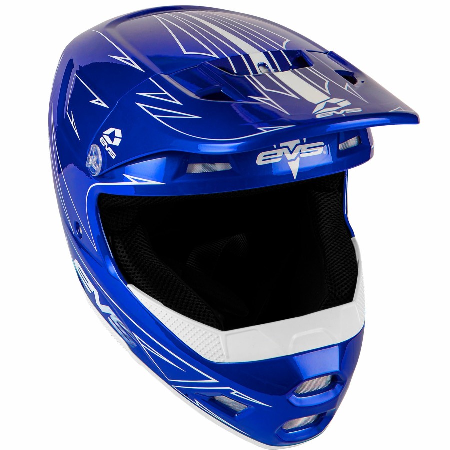 Moto EVS Sports Helmets | T3 Youth Helmet - Pinner Blue