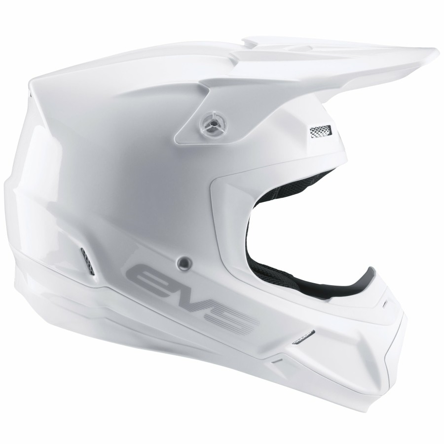 Moto EVS Sports Helmets | T5 Helmet - Solid White