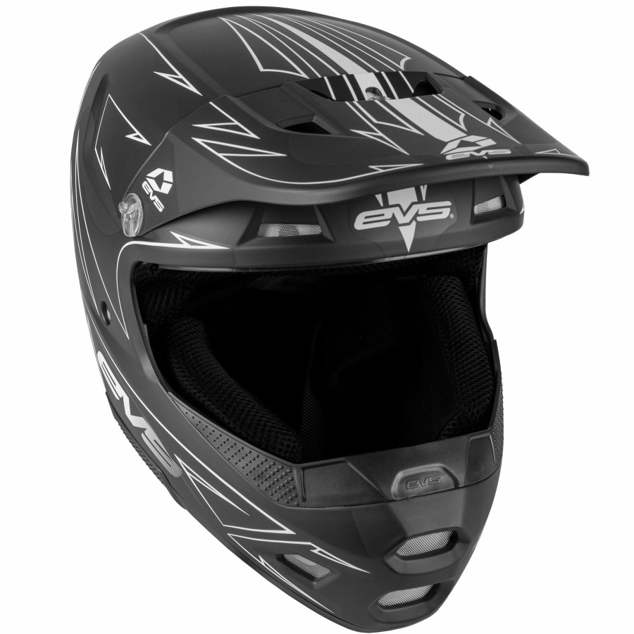 Moto EVS Sports Helmets | T3 Youth Helmet - Pinner Matte Black