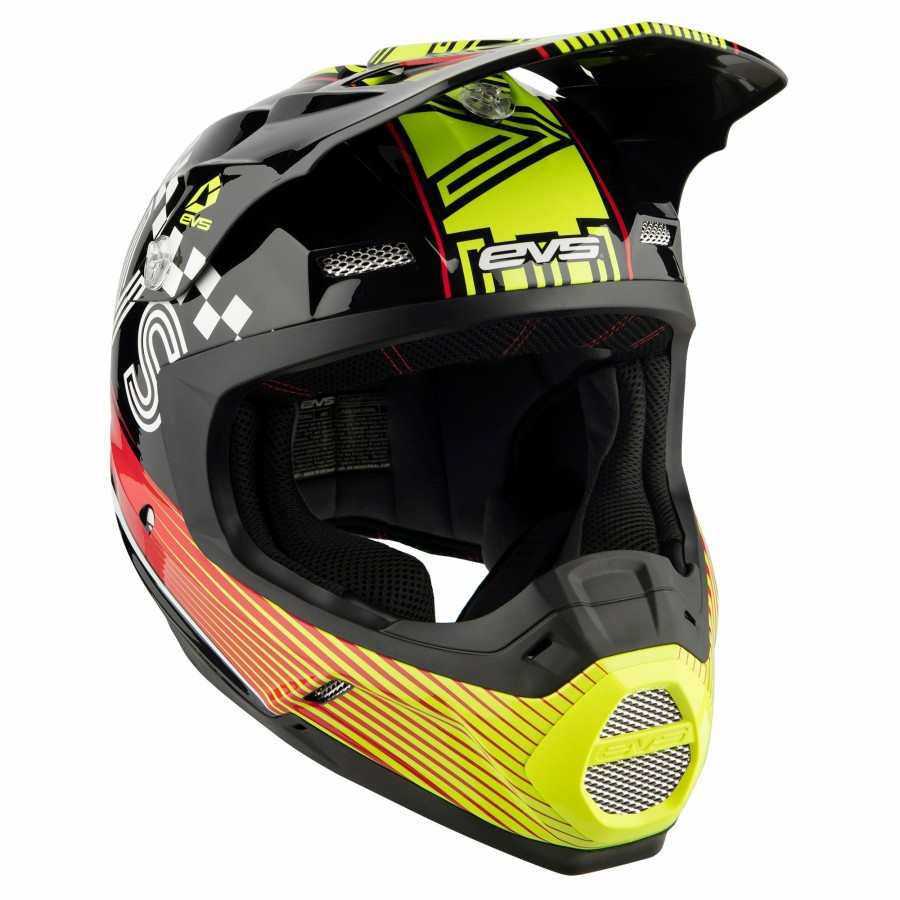 Moto EVS Sports Helmets | T5 Helmet - Torino Black