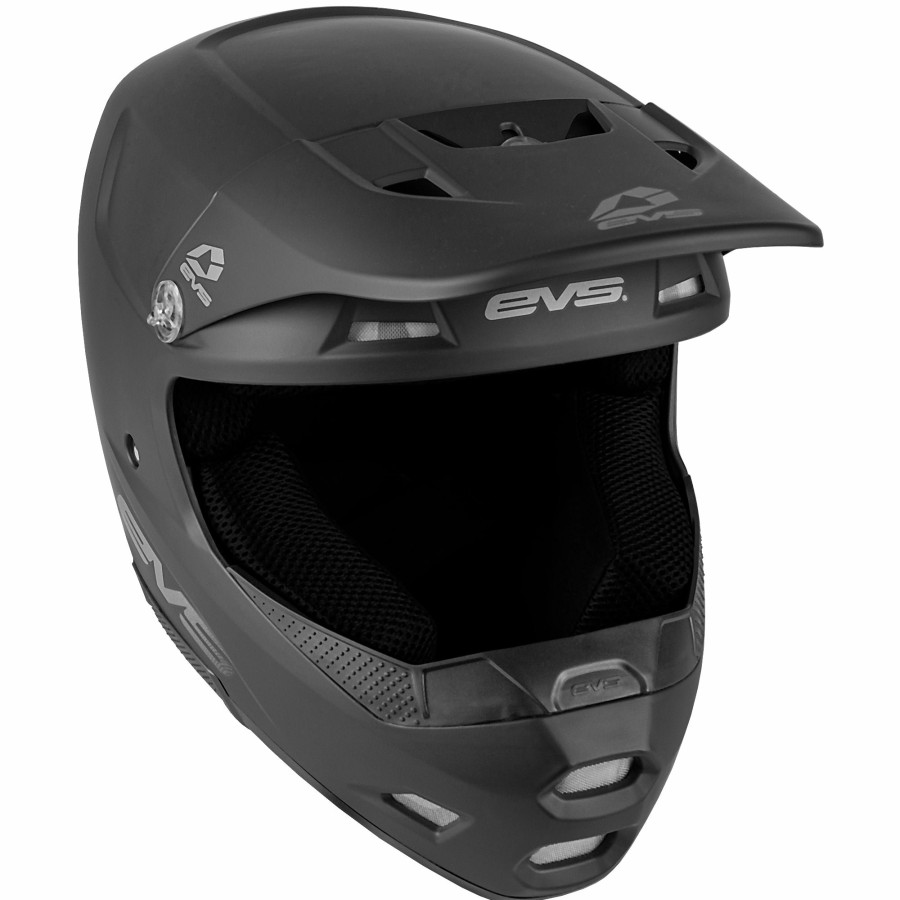 Moto EVS Sports Helmets | T3 Youth Helmet - Solid Matte Black